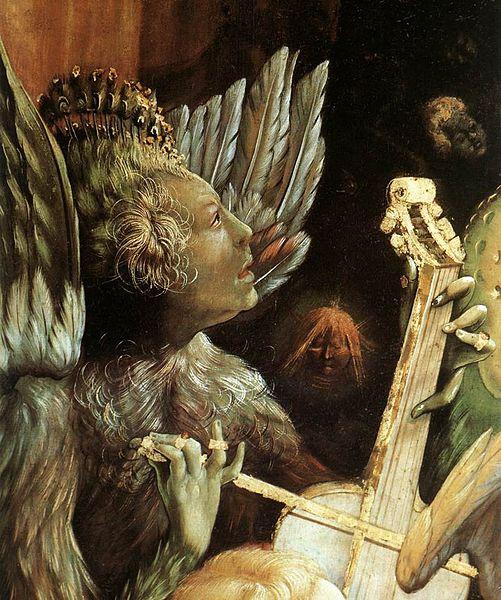Matthias Grunewald Concert of Angels oil painting image